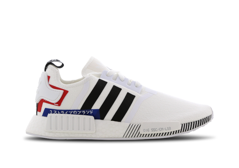 adidas nmd r1 white black