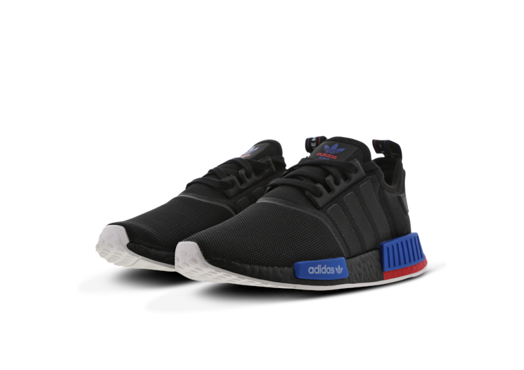 nmd r1 black blue white